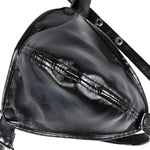 Men'S Black Leather Chastity Belt Adjustable Sexy Chastity Devices Harness Cock Cage Bdsm Self Bondage Fetish Slave Punish Harness T-Back Thong Male Sex Toys For Sm Games Bedroom