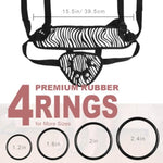 Strap On Harness Adult Sex Toys, Waist And Legs Adjustable Locks Dildo Harness, Four Rings Of Different Sizes For Strap On, Sex Toy Strapon For Women, Strapon Harness For Women Lesbian Couple