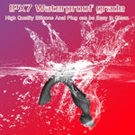 Anal Plug Vibrator 10 Speed Dildo Prostate Massager Silicone Buttplug Training Kit Two-Way Powerful Motor For Adult Men And Women Masturbation Sex Toys And Games