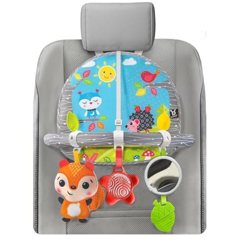 Car Seat Toys For Babies Double Sided Rear Facing Carseat Toy With Baby Mir