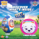 Bibi Paw Patrol - Surprise Egg Capsule With Memory Foam Expandable Plush Toy – 3.7" (9.5Cm) Soft Collectible With Hidden Surprises – Fun Gift For Kids, Parties, Holidays, Stocking Stuffers