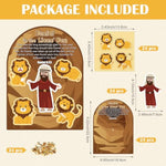 24 Set Daniel and The Lion’s Den Craft Kit, Sunday School & VBS Bible Activity