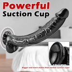 Realistic Dildo, 12.6 Inch Huge Dildos With Powerful Suction Cups For G-Spot Stimulation And Anal Play, Soft Lifelike Fake Penis Big G Spot Dildo Adult Sex Toy For Women Men Couple Pleasure