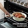 Pots and Pans Set Non Stick, Cookware Sets, Kitchen Set, Oven/Fridge Safe, Space Saving Pots Set, Nonstick Cooking Set with Versatile Detachable Handle, Induction RV Set, Cream White