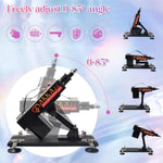 Multi Thrust Sex Machine,Auto Thrusting Machine For Men And Women Pleasure Male Masturbation Cup Multiple Angles Adjusted Sex Toy Soft Dildos For Beginners And Experienced Users