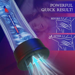 Men'S Sexual Vacuum Penis Pumps, Water Pump Penis Enlargement Extender Sex Pump With 4 Vacuum & 4 Suction Modes For Men Erection Training And Masturbate Pleasure, Penis Enlarger Growth Extender Pump
