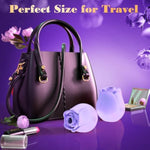 Sucking Vibrator Rose Sex Toy - Vibrator Sex Toys Adult Toys Sexual Pleasure Tools For Women With 10 Suction Vibrators Clitoral Vibrater Couple Female Women Adult Sex Toys & Games