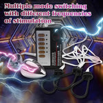 Stainless Steel Butt Plugs Prostate Massage G-Spot Trainer Electric Shock Metal Butt Plug Electro Stimulation Anal Plugs Beginners Starter Set For Women And Men Plugs