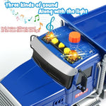 Toddler Trucks Toys For Boys Age 3-5,Big Dump Truck With Lights And Sounds,Kids Boy Toys Christmas Birthday Gift Car