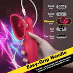 Pussy Pump Sex Toys - 3 In 1 Suction/Licking/Vibration Female Nipple Pussy Sucker Automatic Vacuum Vagina Pump, Women Sex Toys - Pumps & Enlargers For Women Sexual Enhancers Clit Nipple Stimulation