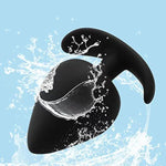 Anal Sex Trainer Sets 4Pcs Silicone Butt Plug, Expanding Anal Plug Training Kit Adult Sex Toys For Men And Women Black