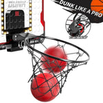 Indoor Basketball Hoop For Kids, Door Room Basketball Hoop,Mini Basketball Hoop With 4 Balls, Basketball Toys For 3 4 5 6 7 8 9 10 11 12 Year Old Boys