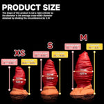 Anal Plug Dildo For Men: Huge Soft Silicone Butt Plug, Anal Dildo With Suction Cup, Prolapsed Anus Shape Sex Toy, Diameter Ranging 5Cm To 12Cm Anal Expander For Men, Anal Toys For Gay Men (A1100-M)