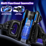 Sex Toys For Men Male Masturbator-Automatic Electric Male Sex Toys With 12Times/S Thrusting, Men Sex Toys Adult Toys With Phone Holder And 2 Soft Silicone Pocket Pussy Hand Free Penis Training Stroker