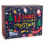 12 Games Of Christmas - Family Game Night Pack For Kids And Teens - Hilarious Christmas Party Games For Adults And Family Party - Complete Entertainment Package - Multicolor