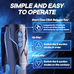Sex Toys Electric Penis Pump - Automatic Vacuum Dick Pump Male Sex Toys With 3 Powerful Sucking And 2 Training Modes And 3 Penis Ring, Adult Sex Toys For Men Penis Extender Male Masturbator