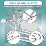 Adjustable Butt Plug - Analexpander Anal Expander - Personal Wand Massager - Vaginal Anal Stretcher- Stainless Steel Material Plugs - Bdsm Sm Adult Sex Toys For Men & Women