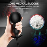 . Inflatable Butt Plug?Easy To Insert? Body-Safe Medical Grade Waterproof, Stretch Anal With Quick Release Valve,Anal Sex Toys For Beginners And Advanced Users,Adult Sex Toys