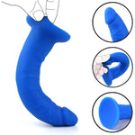 Realistic Dildo Adult Toy Without Balls, Flared Suction Cup Base for Strap-On Harness