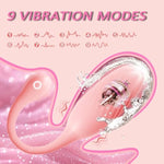 Remote Control Clitoral Vibrator, Pink Fun Wearable Sex Toys With 9 Vibration Modes, Female Vibrater Very Soft For Women, Bluetooth Long Distance Mini Vibrator Bullet G Spot Adult Couple Sex Toy