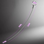 Male Stainless Steel Urethral Plug Dilator With Pull Ring - Extended Urethral Massage Rod - Metal Penis Plug For Prostate Massage - Catheters And Sounds - Adult Sex Toys (0.15In)