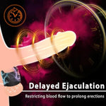 Testicle Electrical Sleeve Cbt Cock And Ball Torture Bondage Chastity Device Bdsm Silicone Scrotum Stretcher Testicles Toys Sex Things For Couples Kinky Crusher Sm Adult Games For Men Black(40Mm)