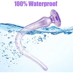 Super Long Anal Plug Dildo, Ultra Soft Vaginal Massage Prostate Stimulation Adult Sex Toys For Women Men, 23.6 Inches (Purple, Xl)