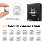 Stocking Stuffers For Men Women, White Elephant Gifts For Adults, Date Night Food Dice, Anniversary Valentines Day Gifts For Him/Her, Gifts For Men/Women/Wife/Husband/Boyfriend/Girlfriend