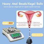 Metal Anal Butt Plugs With Pull Ring Anal Beads Prostate Massager Anal Training Trainer Anal Beeds 5 Balls Adult Toys Sex Toys For Men Women Gay Couples Beginners