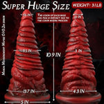 11'' Xxl Butt Plug Anal Cone For Anal Stretcher, 4.3'' Diameter Huge Monster Butt Plug Anal Dilator For Anal Ease, Massive Tapered Dildo Adult Sex Toys For Gay Men Women Anal Gaper Training