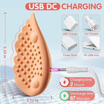 Vibrators Nipple Women Sex Toy - Angel Wings Breast Vibrating Stimulator With 7 Powerful Vibration Modes Remote Control Vibrator, Rechargeable Silicone Adult Sex Toys Games For Women Couples Pleasure