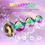 Small Medium Large Metal Anal Beads & Butt Plug Set – Graduated Stainless Steel Anal Trainer Pack For Men, Women, And Couples – Prostate Massager With Luxury Jewelry Design (Set Of 3) Metal Buttplug