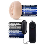 Blush Male Performance Enhancement Vx4 Penis Pump & Vibrating Masturbator - 2 Cock Pump Sleeve & Ring - Sexual Stimulation Device For Stronger Bigger Erections - 8.5" Cylinder - Adult Sex Toy For Men