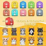 Learning Toy For Toddlers 1 2 3 Year Old, 20 Pcs Cat Toys For Kids, Counting, Matching & Sorting Montessori Educational Sensory Toys, Christmas Birthday Easter Gift For Baby Boy Girl 1-3