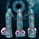 Big Monster Dildo Anal Dildo, 9.2" Thrusting Vibrator Dragon Fantasy Dildo G Spot Stimulation Sex Toys With 3 Thrusting & 9 Vibration, Realistic Dildos Remote Control Adult Toy For Women