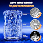 Sex Toys Male Masturbator Adult Toys, Male Sex Toy For Men Penis Pump Pocket Pussy 3D Male Stroker Male Masturbators With 3 Pump & 7Thrusting Rotating Vibrating Sucking Lcd Sex Games