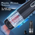 Automatic Male Masturbator Sex Toys For Men, 10 Thrusting & 10 Rotating Modes Blowjob Male Sex Toy Adult Toy, Hands Free Masturbators Pocket Pussy Stroker Penis Pump Sex Machine With Suction Base
