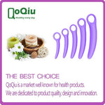 Silicone Dilators for Pelvic Floor for Women, Purple, 5-Pack