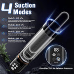 Penis Pump Sex Toys, Automatic Adult Toys Male Sex Toy Black
