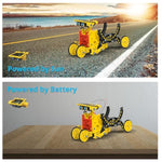 Stem Projects For Kids Ages 8-12, Solar Robot Science Building Kits, Birthday Gifts For 8 9 10 11 12-16 Year Old Boys Girls Teens, Robotics Powered By Sun Or Battery(Not Include).
