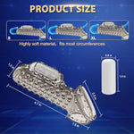 Vibrating Cock Ring Penis Sleeve - Sex Toys For Men Penis Testicle G-Spot Stimulation, Penis Ring Wearable Stretch Male Vibrator With 10 Powerful Vibration Modes, Magnetic Rechargeable Couple Sex Toys