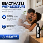 Water-Based Silicone Hybrid Lubricant for Intimate Moments - Safe for Toys and Condoms, 128 Fl Oz (3776 mL)