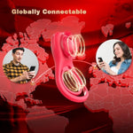 Vibrating Cock Ring Couple Sex Toys - Penis Ring Vibrator Adult Sex Toys, App Remote Control Silicone Cock Rings With 10 Vibration Modes, G-Spot Clitoral Stimulator For Men Longer Harder Stronger