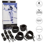 Nocturnal Collection Bed Restraints, 4 Fully Adjustable Cuffs And 4 Tethers, Perfect Bondage Gear & Accessories And Bdsm Toys - Se-2678-30-3