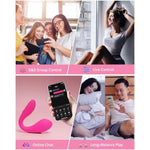 Dolce Remote Control Vibrator?Adult Sex Toys & Games,Womens Sex Toys,Clitoris & G-Spot Vibrating Sex Toy For Double Stimulation With 10 Vibration Patterns