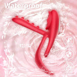 Sex Toys Cock Ring with Rose Stimulation Tongue Sex Toy for Men,10 Vibration Modes with G Spot Vibrator Penis Ring Sexual Device Rings Adult Sex Toys for Male?Sex Novelties