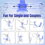 Anal Dildo Butt Plug Sex Toys For Men With Mini Bullet Vibrator Penis Ring, Double Penetration Cock Ring Anal Plug Adult Toys, Strap On Dildo Anal Plug Prostate Massager For Sex Toy Games