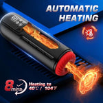 Sex Toys For Men Male Masturbator - Male Sex Toys Penis Pump With 9 Sucking & Vibrating & Thrusting, 3D Textured Sleeve Heating Blowjob Mens Sex Toy, Adult Toys Lcd Display Pocket Pussy For Men