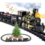 Train Set For Kids, Train Toy W/Steam, Light & Sounds, Christmas Train Sets For Under The Tree, For 3 4 5 6 7 8 Year Old Boys Girls
