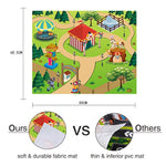 15 Animal Toys For Boys Realistic Safari Animals Farm Zoo Educational Toy Gift With Play Mat For 2 3 4 5 6 7 Year Old Girls Toddlers Kids